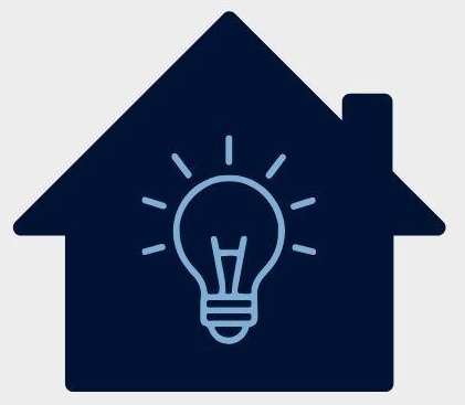 House with Lightbulb